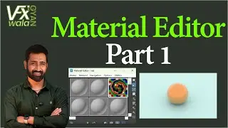 Material Editor in 3ds Max Explained | Compact vs Slate | Hindi Tutorial