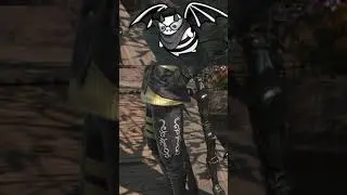 Gold and black Bun Boi | #ffxiv #ff14 #dawntrail #glamour #ffxivmemes