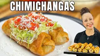 Chimichangas de Carne y Papa