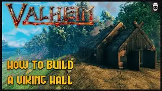 Valheim How To Build A Simple Viking Hall - Ep 2