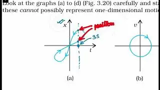Q 3.16: Look at the graphs (a) to (d) (Fig. 3.20) carefully and state, with reasons, which of these