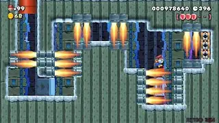 SUPER TEAM PRECISION WORLD 6! Super Mario Maker 2! ~ Fire in Water