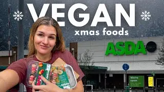 a day of eating vegan festive foods 🎄 asda edition