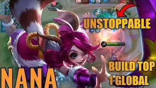 Nana Best Build 2023 Unstoppable  - Build Top 1 Global Nana ~ Mobile Legends (MLBB)