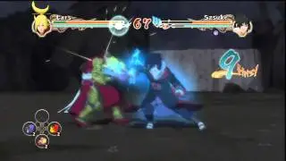 Naruto Ultimate Ninja Storm 2: Lars VS. Akatsuki Sasuke