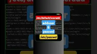 creating new user in Linux with  useradd, passwd  configurations  
