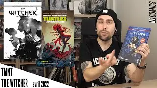 THE WITCHER & LES TORTUES NINJA : LES SORTIES D’AVRIL 2022 CHEZ HICOMICS (& UN GRAIN DE VÉRITÉ !)