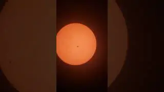 Massive Sunspot (half-Jupiter radius) directly facing Earth! 🌎 🌞 👁 #sunspot #solar #astronomy