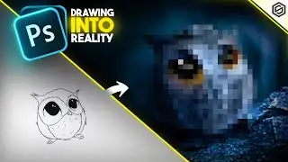 Drawing into Reality | Photoshop Editing | Satisfied Official