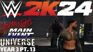WWE 2K24 Universe Mode: Omos Gets a Title Shot