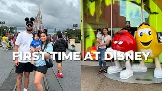 FIRST TIME IN DISNEY WORLD - ORLANDO VLOG