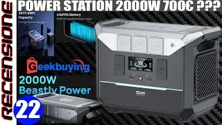 2000w a 719€ ma funziona? RECENSIONE Power Station DaranEner NEO2000 2000watt 2073Wh LiFePO4