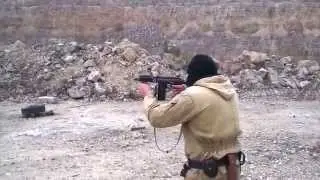 тактическое цевьё для 9а91 с планками пикантини.