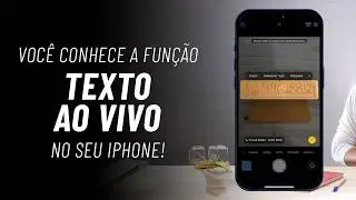 Seu iPhone faz mais do que imagina! Função Texto ao Vivo! Atualização 2024