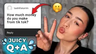 Q&A!! How much I make in a month on TikTok