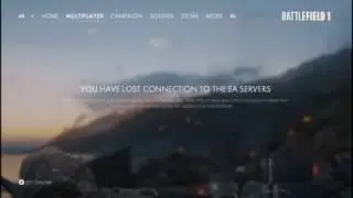 "You have lost connection to EA servers" Please HELP!!