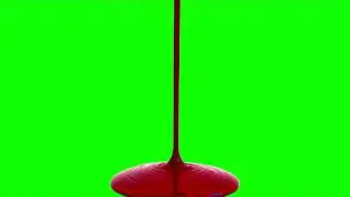 Green Screen  The blood flows