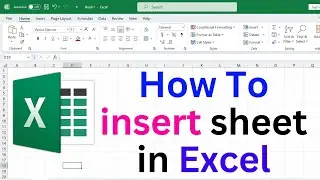 how to insert a new worksheet in excel | how to insert sheet in excel | excel