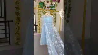 Dress Elsa Anak #dressanakperempuan #dressprincess#shorts