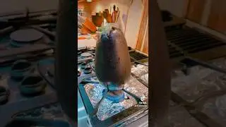 How to grill eggplant without the mess/ kitchen tip