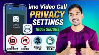 imo Call Privacy Settings Message Video Call & Screenshot Protection | imo video call setting 2026