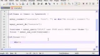 30  Username Check (Section PHP & MySQL)