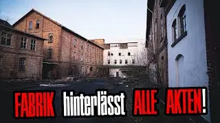 Diese FABRIK wurde 2009 GESCHLOSSEN! Sämtliche AKTEN im BÜRO | Lost Places