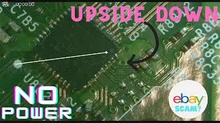 Xbox One S NO POWER (EBAY SELLER FORGOT TO MENTION REPAIR ATTEMPT)