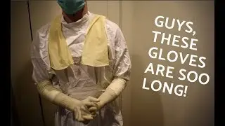Foot Long Latex Gloves [ASMR] - Gynecological Gloves - KS_2015