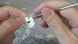 Круглая скатерть с ананасами. Новый проект.