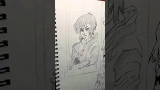 How to Draw Motoko Kusanagi from Ghost in the shell 
