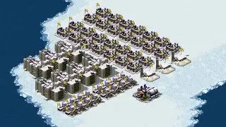 Red Alert 2 | Yuri's Revenge | 7 vs 1 | Twond New Map Extra Hard AI