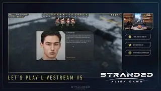 Stranded: Alien Dawn | Let’s Play Livestream | Winter has come  | Out Now in Early Access