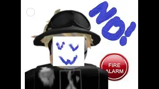 Setting ALL the SMOKE ALARMS OFF in ROBLOX school!!!