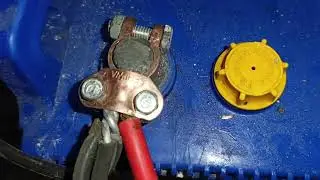 How Fix New Terminal In 12 Volt Battery Full Gide