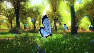 Butterfly Flock Eastern Tailed Blue 2023 for Unity