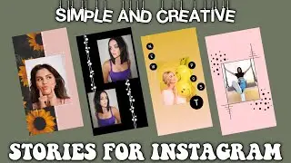 SIMPLE AND CREATIVE Story Ideas for Instagram | Using Only The INSTA APP