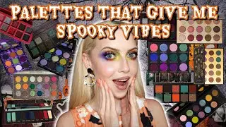 ALL MY SPOOKY PALETTES! | SEASONAL PALETTES | SPOOKY SEASON 👻