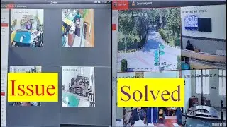 Half Ivms 4200 cameras view and NVidia card screen resolution issue | CCTV Cameras IVMS 4200 preview