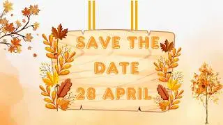 New Wedding Invitation Video 2024 | Save the Date video | Marriage Invitation Video