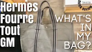 HERMES Fourre Tout GM Review | What's In My Bag? | Carlo&Seb