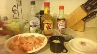 Receta oriental de pollo