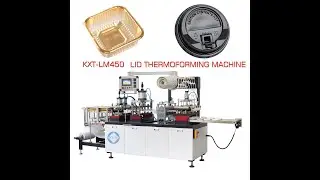 Fully Automatic High Performance Pet Plastic Cup Lid Thermoforming Machine