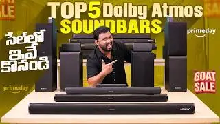 Best Dolby Atmos Soundbar Deals to Buy in Amazon PrimeDay & Flipkart GOAT Sale!