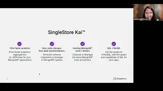 Building Fast GenAI Apps on Mongo Data with SingleStore Kai | Singlestore Webinars