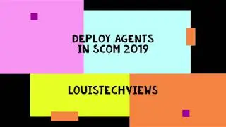 Deploy agents in SCOM 2019