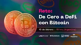 Reto  De Cero a Defi con Bitcoin