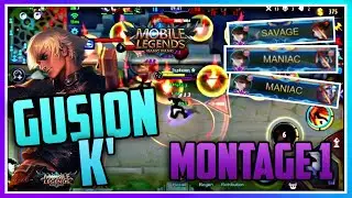 THE FASTEST GUSION EVER ?! | GUSION MONTAGE | MOBILE LEGENDS BANG BANG