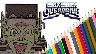 Maximum Overdrive Green Goblin Truck | Full Drawing