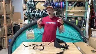 Ozone Wingboarding Leash Quick Release
